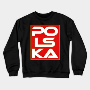 Polish pattern Crewneck Sweatshirt